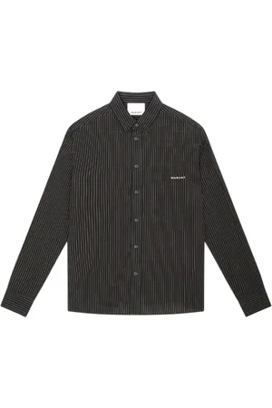 Isabel Marant Overhemden, Heren, Zwart, S, Stijlvolle Shirt in Trendy Design