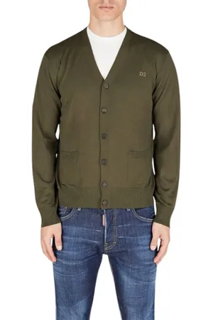 Dsquared2 Truien, Heren, Groen, L, Stijlvol Vest