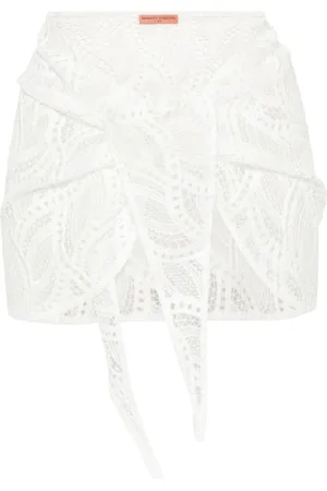 ERMANNO SCERVINO Rokken, Dames, Wit, S, Short Skirt