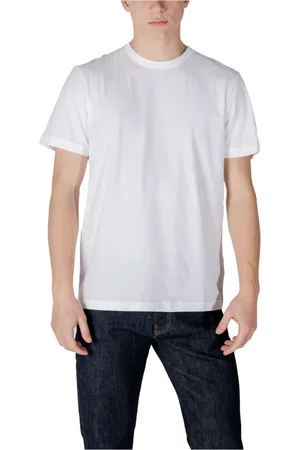 Colmar Tops, Heren, Wit, 2Xl, Katoen, T-shirt van jersey met korte mouwen