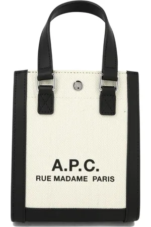 A.P.C. Tassen, Dames, Veelkleurig, ONE Size, Katoen, Camille 2.0 Mini Tote Bag