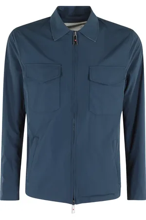 Kired Jassen, Heren, Blauw, L, Omkeerbare Blauwe Technische Jas