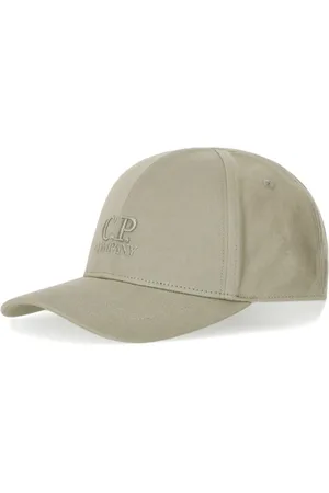 C.P. Company Accessoires, Heren, Grijs, ONE Size, Katoen, Vintage Khaki Baseball Cap