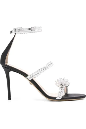 Mach & Mach Schoenen, Dames, Zwart, 38 EU, Sandalen met hoge hak