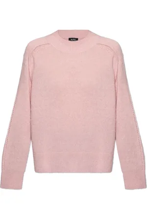 A.P.C. Truien, Dames, Roze, M, Wol, Sweater Naomie