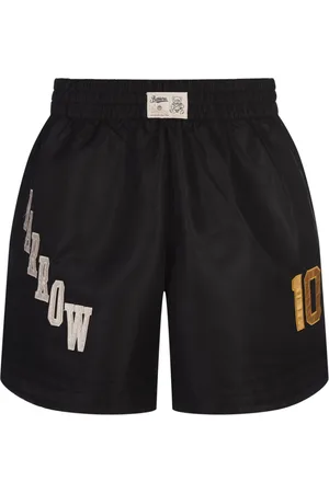 BARROW Korte broeken, Heren, Zwart, M, Nylon, Zwarte nylonbroek