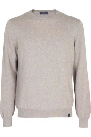 FAY Truien, Heren, , S, Wol, Trui met ronde hals