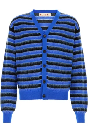 Marni Truien, Heren, Veelkleurig, M, Wol, Stijlvol wollen vest met borduursel