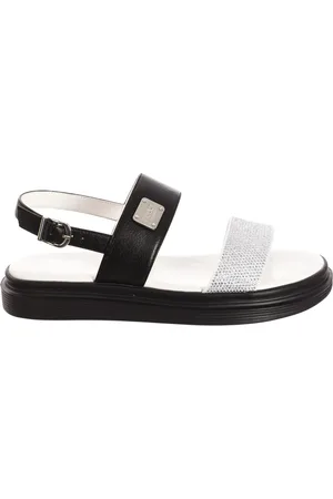 Liu Jo Schoenen, Dames, Zwart, 35 EU, Platte sandalen