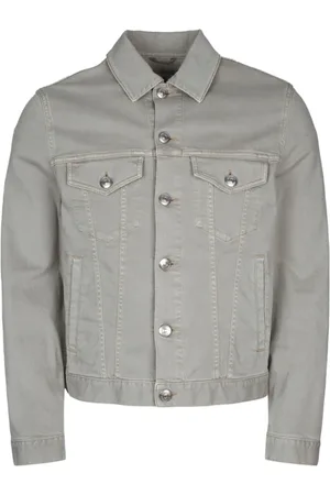 Brunello Cucinelli Jassen, Heren, Grijs, 3Xl, Denim, Denim Jacks voor Stijlvolle Looks