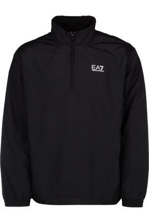 EA7 Jassen, Heren, Zwart, S, Stijlvolle Jas