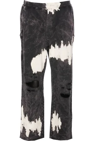 Dsquared2 Broeken, Heren, Zwart, XL, Katoen, Rechte Broek