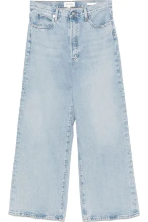 Frame Jeans, Dames, Blauw, W29, Katoen, Wijde Pijpen Baggy Jeans