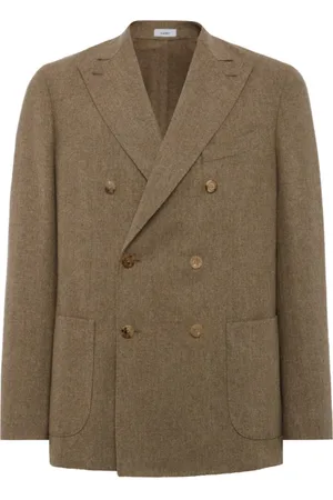 Boglioli Jassen, Heren, , L, Wol, Luxe Wollen K-Jacket