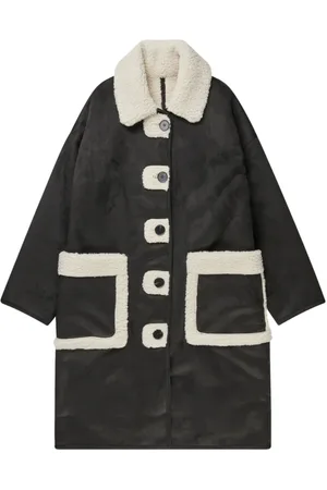 Munthe Jassen, Dames, Zwart, M, Wol, Omkeerbare Bovenkleding
