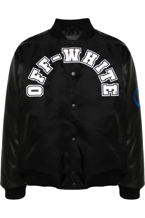 OFF-WHITE Jassen, Heren, Zwart, S, Baseball Over Varsity Jas