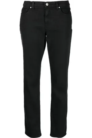 P.A.R.O.S.H. Jeans, Dames, Zwart, XS, Katoen, Slim-fit Zwarte Skinny Jeans