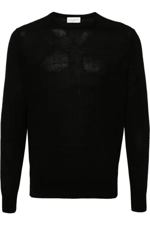BALLANTYNE Truien, Heren, Zwart, 3Xl, Zwarte Sweaters voor een Stijlvolle Look