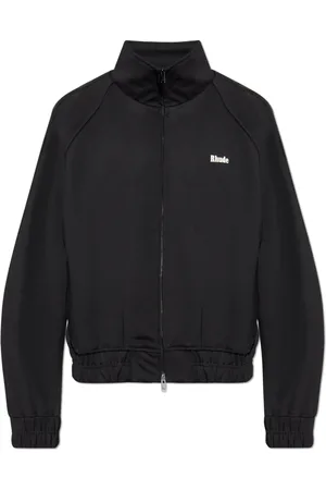 Rhude Sweatshirts & Hoodies, Heren, Zwart, L, Nylon, Sweatshirts & Hoodies