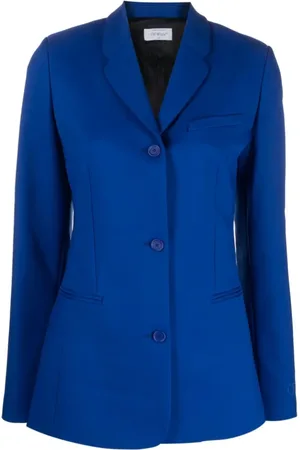 OFF-WHITE Jassen, Dames, Blauw, XS, Damesblazer