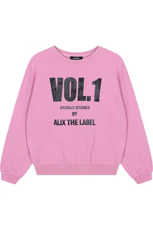 Alix the label Sweatshirts & Hoodies, Dames, Roze, L, Katoen, Trui Vol. 1