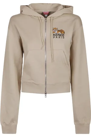 Kenzo Sweatshirts & Hoodies, Dames, , S, Tijger Zip Sweater