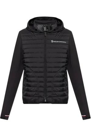 Moncler Sweatshirts & Hoodies, Heren, Zwart, S, Katoen, Sweatshirts & Hoodies