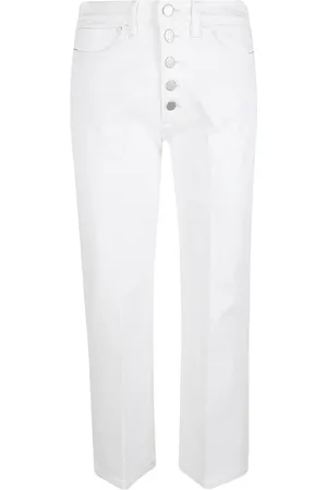 3x1 Jeans, Dames, Wit, W25, Katoen, Witte Jeans, Italiaans Gemaakt, Katoenmix