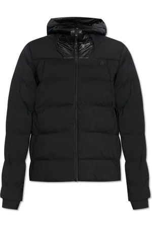 On Running Jassen, Dames, Zwart, L, Leer, Insulated Training Jacket Challenger