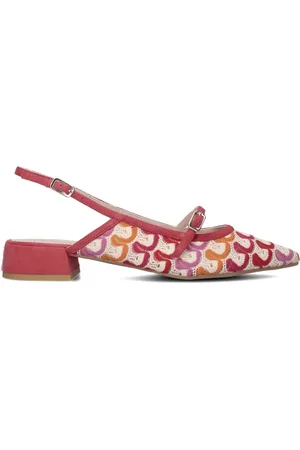Lodi Schoenen, Dames, Veelkleurig, 39 EU, Katoen, Veelzijdige Amisanti-X Slingbacks voor dames
