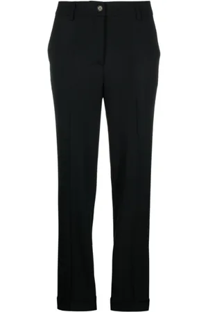 P.A.R.O.S.H. Broeken, Dames, Zwart, M, Slim-fit Broek