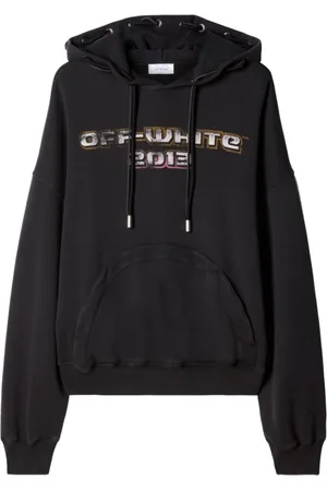 OFF-WHITE Sweatshirts & Hoodies, Heren, Grijs, M, Stijlvol Sweatshirt