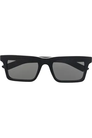 Retrosuperfuture Accessoires, unisex, Zwart, ONE Size, Zwarte Vierkante Zonnebril