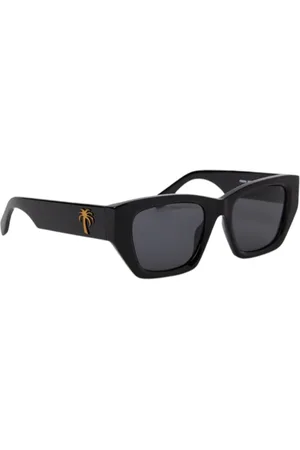Palm Angels Accessoires, unisex, Zwart, ONE Size, Hinkley Zonnebril