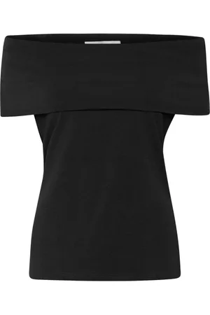 My Essential Wardrobe Blouses & Shirts, Dames, Zwart, 2Xl, Elegante Off-Shoulder Zwarte Blouse