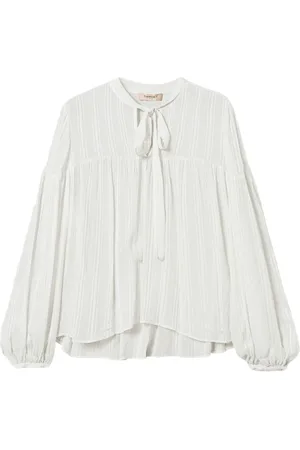Twin-Set Blouses & Shirts, Dames, Wit, L, Stijlvolle Sweater Set