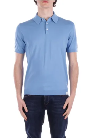 Paul & Shark Tops, Heren, Blauw, M, Katoen, Blauwe Yachting Logo T-shirts en Polos