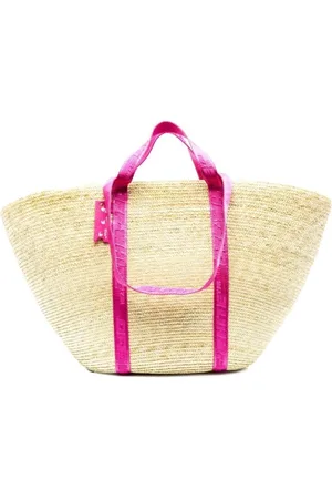 OFF-WHITE Tassen, Dames, , ONE Size, Leer, Stro Industrial-Strap Tote Bag