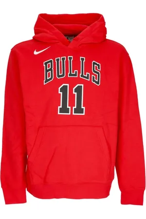 Nike Sport, Heren, Rood, M, Katoen, Chicago Bulls Hoodie