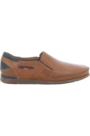 Fluchos Schoenen, Heren, Bruin, 45 EU, Cognac Mariner Herenschoenen