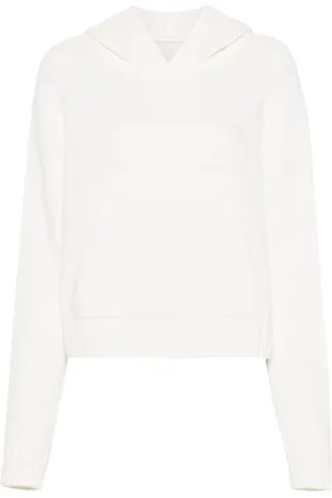 Palm Angels Sweatshirts & Hoodies, Dames, Wit, M, Hoodie