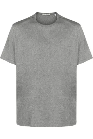 OUR LEGACY Tops, Heren, Grijs, XL, Katoen, New Box T-Shirt