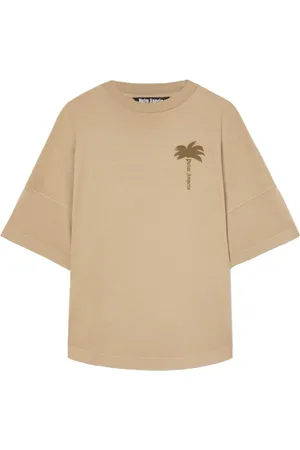 Palm Angels Tops, Heren, , M, Katoen, Palms Over Tee