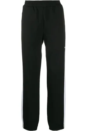 Msgm Broeken, Heren, Zwart, S, Katoen, Pantaloni In Felpa
