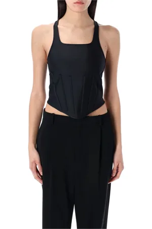 MUGLER Tops, Dames, Zwart, M, Corsettop