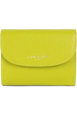 Lancaster Accessoires, Dames, Groen, ONE Size, Leer, Stijlvolle Pochette Portemonnee Kaarthouder Collectie