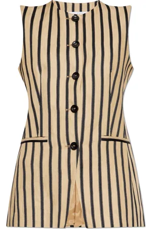 Max Mara Jassen, Dames, , S, Katoen, Vest Rodeo