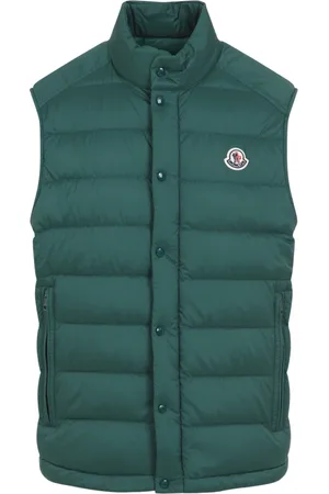 Moncler Jassen, Heren, Groen, M, Groene jas voor moderne man