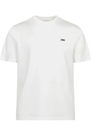 Autry Tops, Heren, Wit, M, Stijlvolle T-shirts en Polos
