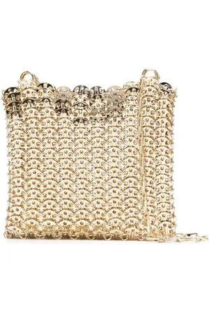 Paco rabanne Tassen, Dames, Geel, ONE Size, 1969 Schoudertas